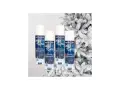 Quattro bombolette di neve spray Nataluna, per creare un effetto flocccata decorativo su alberi e decorazioni natalizie.