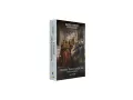 Copertina del libro "Ceneri dell'Imperium" di Warhammer+. Due figure in armatura dorata e blu si fronteggiano in un ambiente antico.