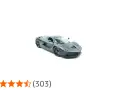 Modellino Ferrari nero, scala di ingrandimento esempi perfetti per collezionisti. Valutazione 4,7 stelle.