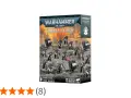 Scatola di Warhammer 40,000 Combat Patrol con miniature degli Iron Hands, pronte per la battaglia.