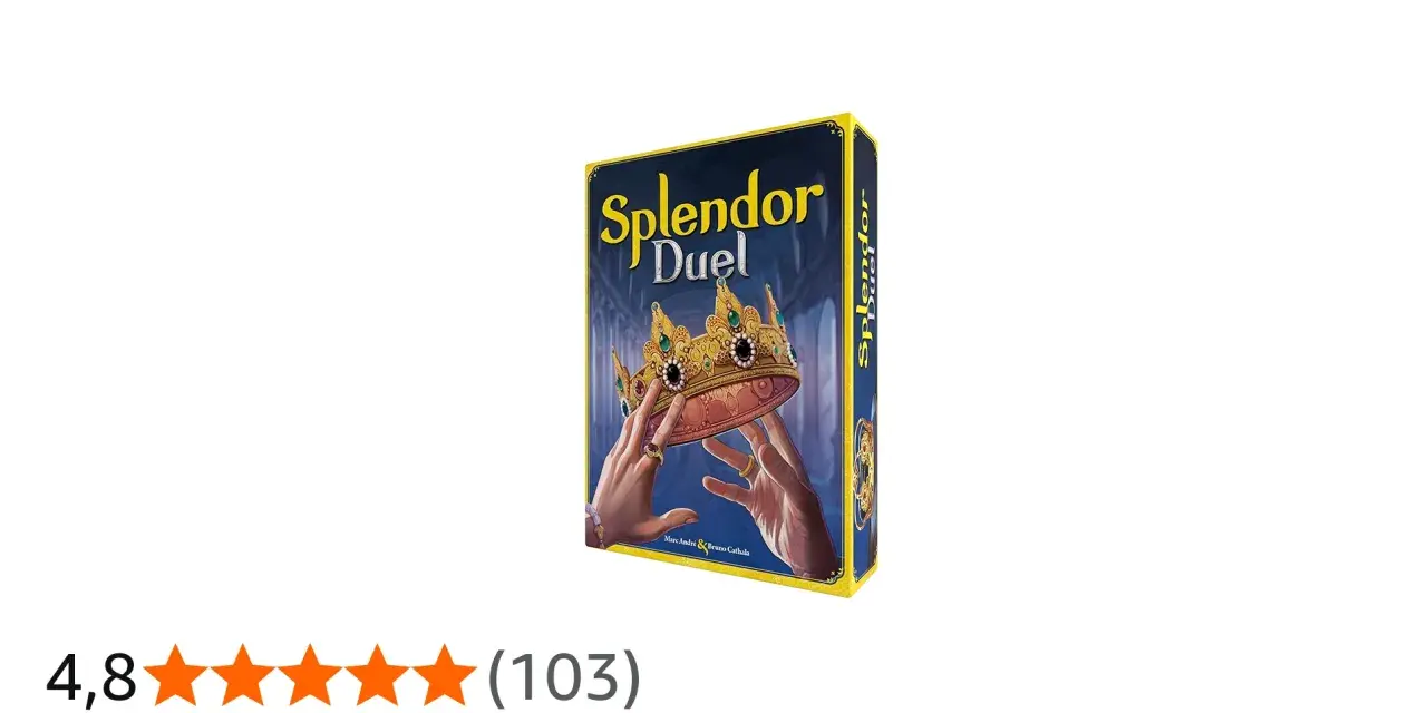 Splendor Duel: un avvincente gioco di carte da fare in due, perfetto per sfide strategiche tra amici.
