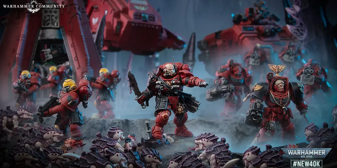 La community di Warhammer 40K celebra l'arrivo di nuovi Space Marine e Tyranidi, pronti per la battaglia.