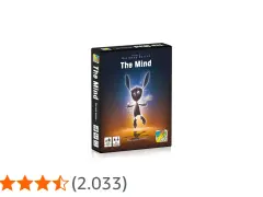 Scatola del gioco da tavolo "The Mind", con un coniglio stilizzato. Le regole del gioco sono basate sulla sincronizzazione mentale.
