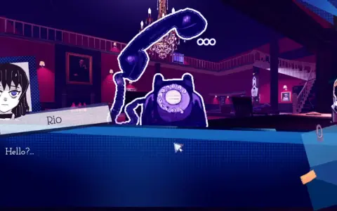 Rio risponde al telefono in una stanza misteriosa. Potrebbe essere un indizio per dei hidden games da stampare?