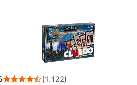 Scatola del Cluedo Harry Potter. Scopri le regole del gioco di mistero ambientato a Hogwarts, con personaggi e luoghi iconici.