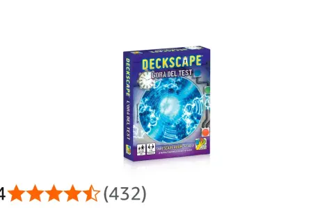 Deckscape L'Ora del Test: una recensione per questa escape room tascabile. Un gioco avvincente per tutta la famiglia.