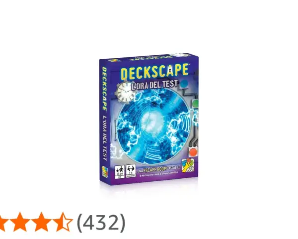 Deckscape L'Ora del Test: una recensione per questa escape room tascabile. Un gioco avvincente per tutta la famiglia.