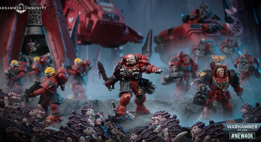 La community di Warhammer 40K celebra l'arrivo di nuovi Space Marine e Tyranidi, pronti per la battaglia.